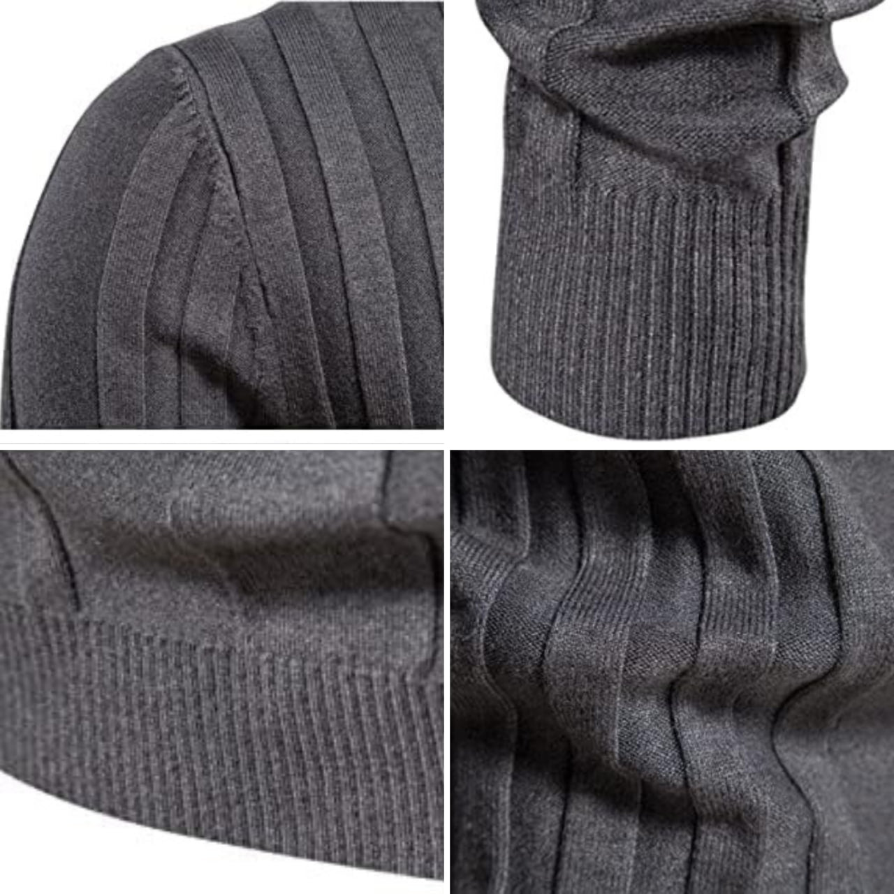 Leonidas™ | Gestreepte Turtleneck Trui